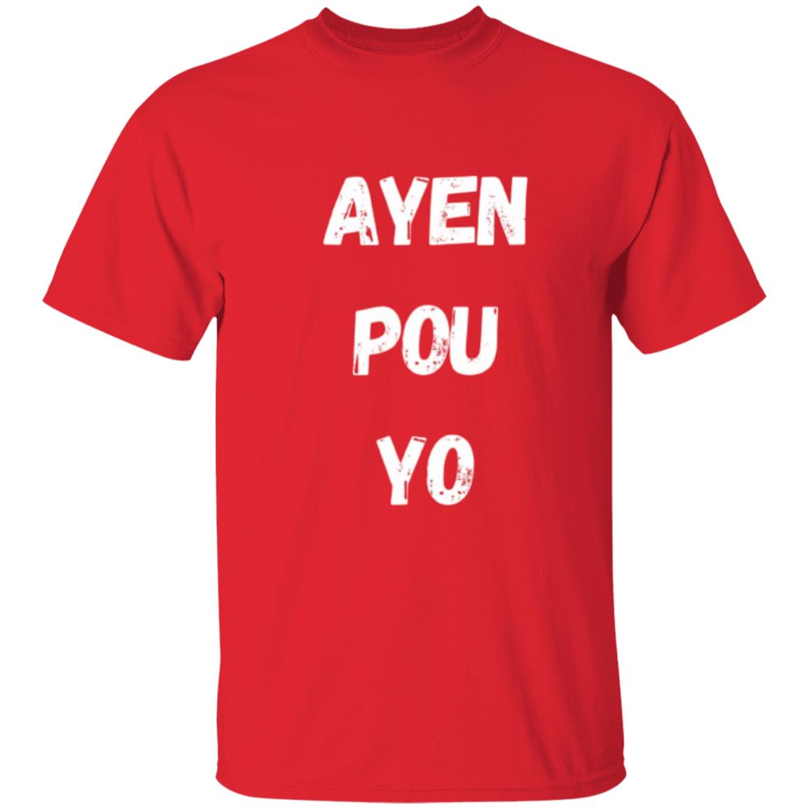 T-Shirt Ayen Pou Yo WT