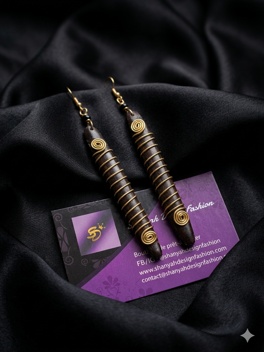 Boucles d'oreille Liane