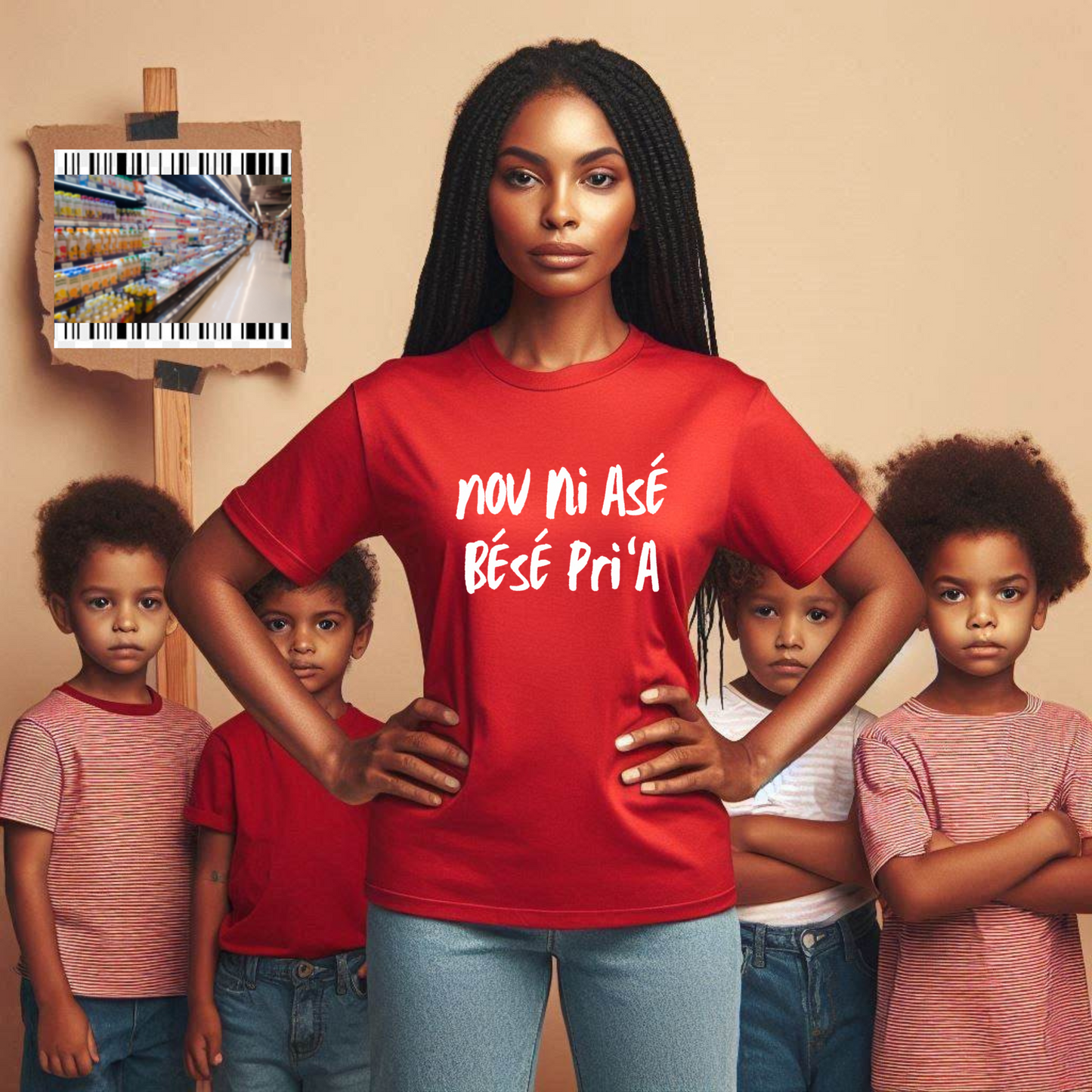 T-Shirt Anti Pwofitasyon Anti vie chère