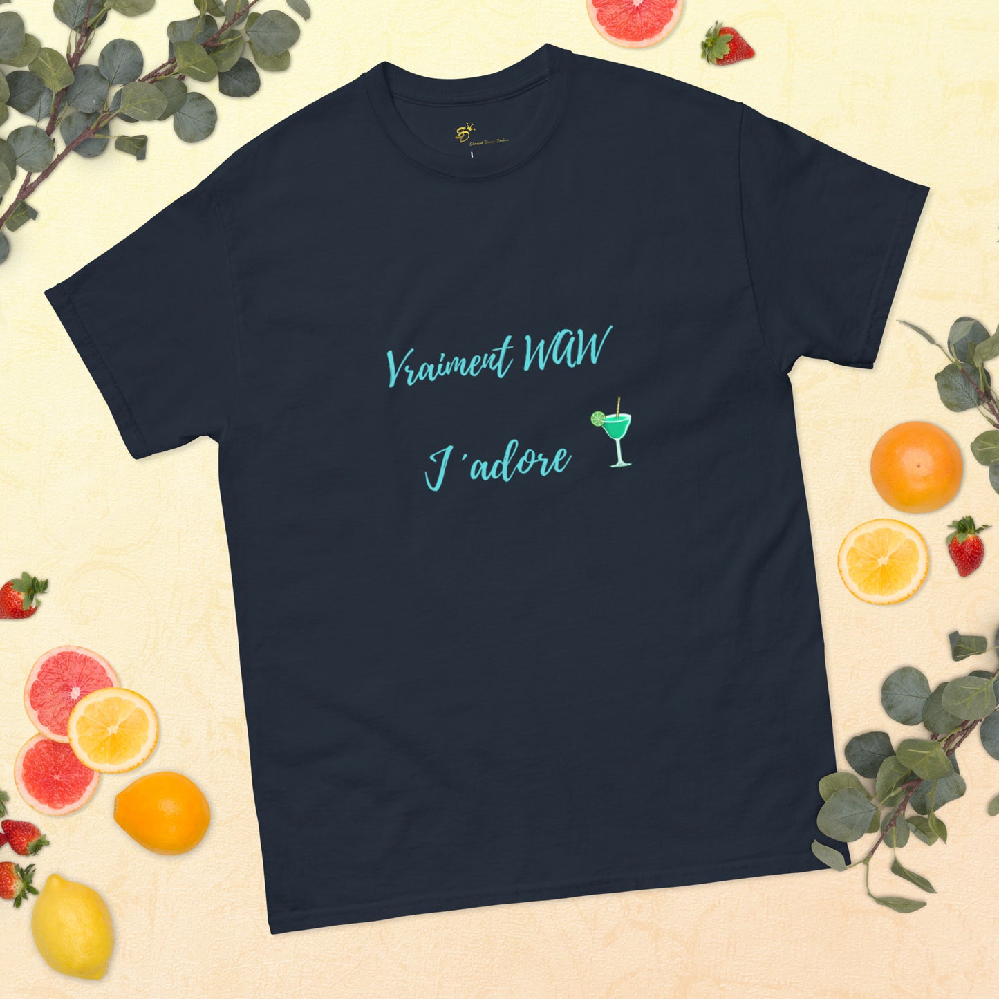 T-shirt coton unisexe "Vraiment waw"