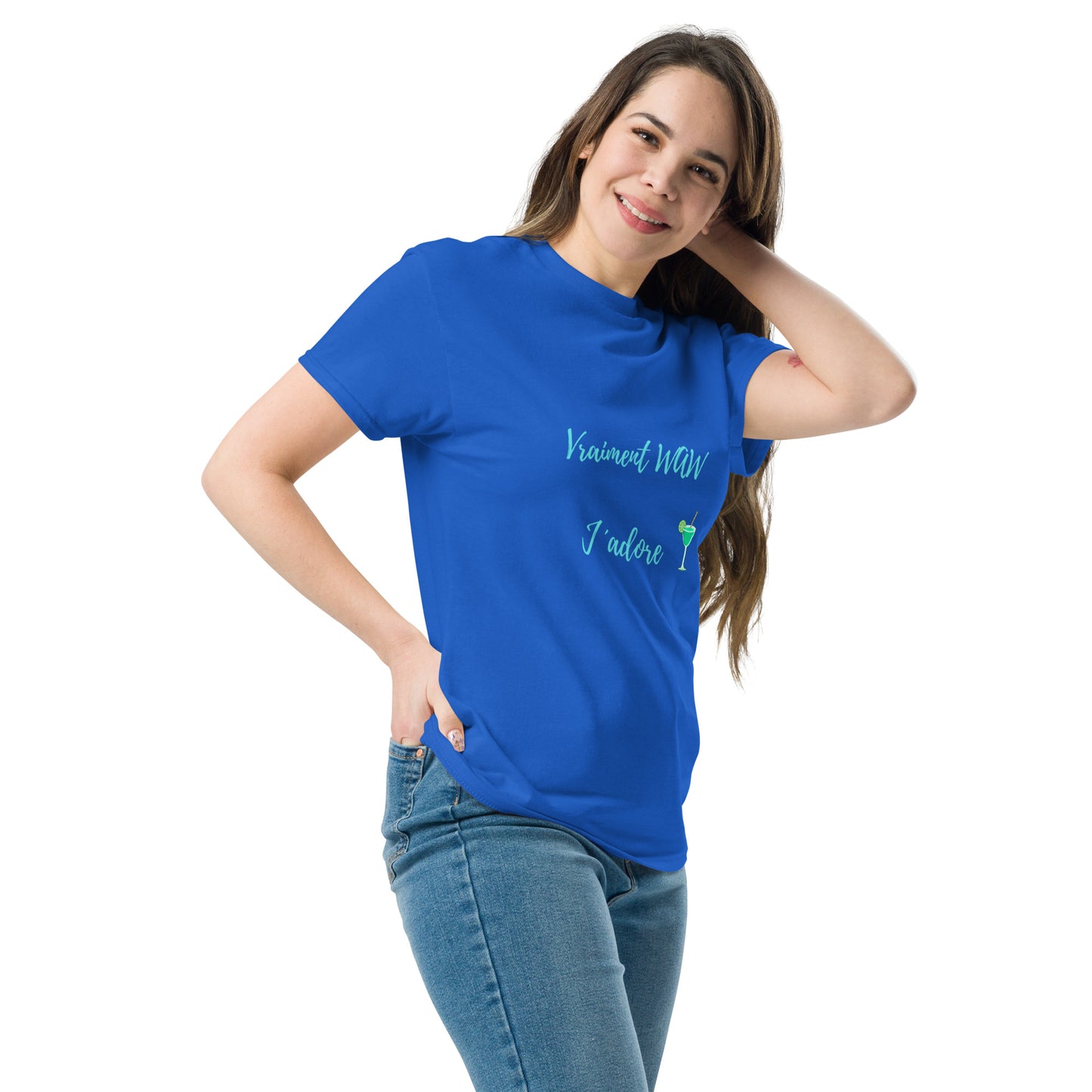T-shirt coton unisexe "Vraiment waw"