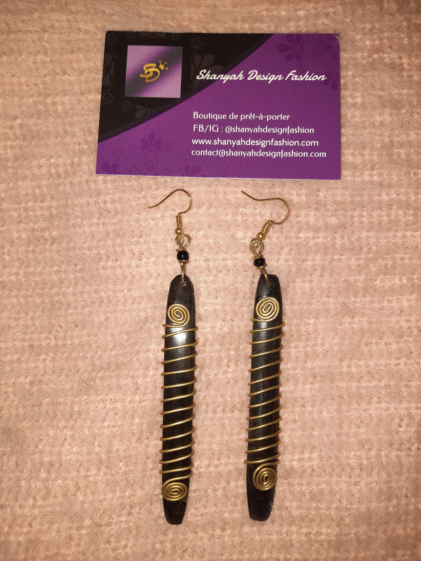 Boucles d'oreille Liane