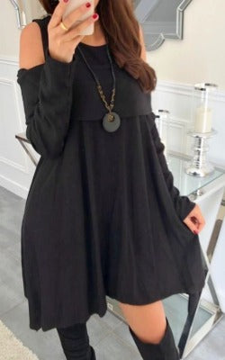 Robe pull Anna noire