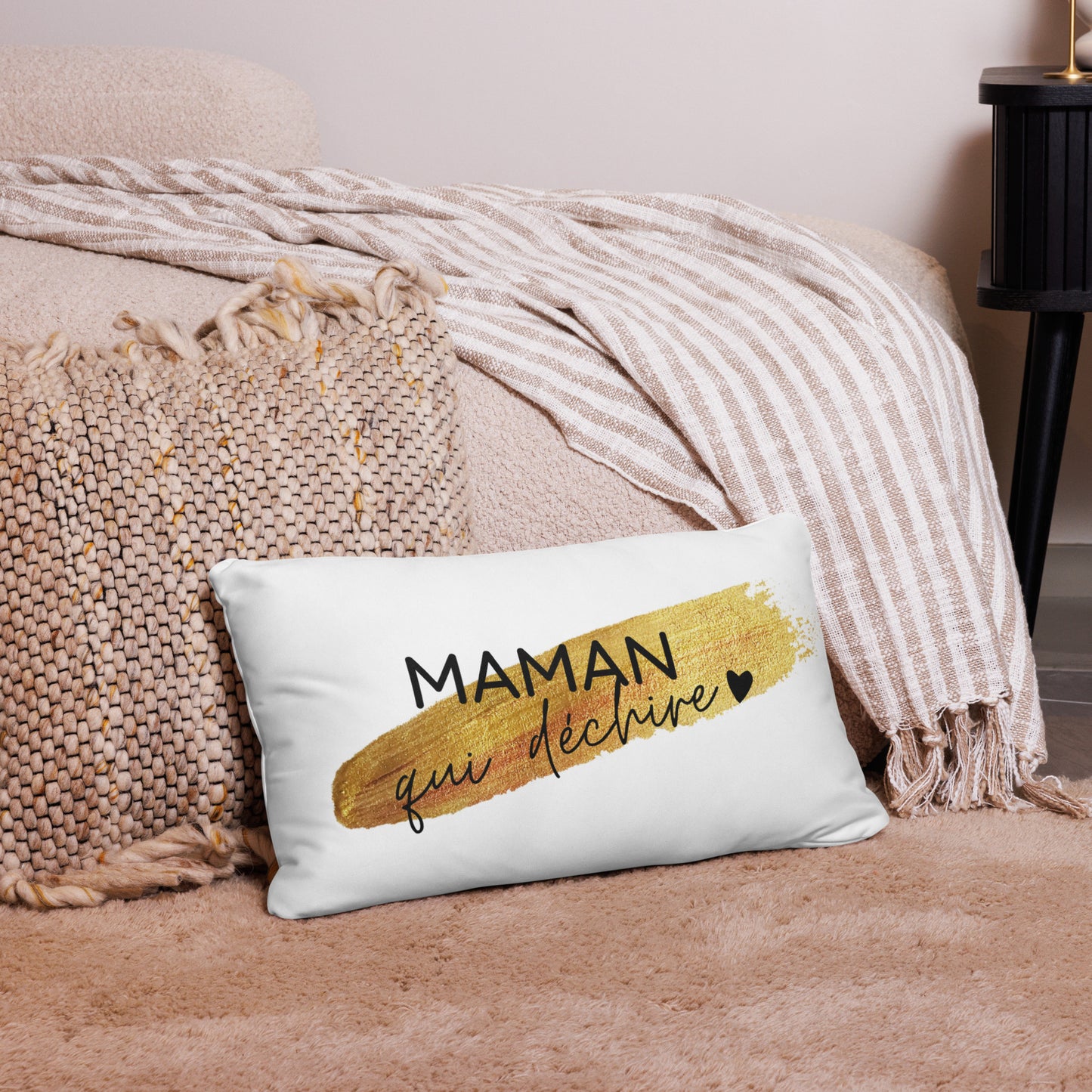 Coussin Maman qui déchire